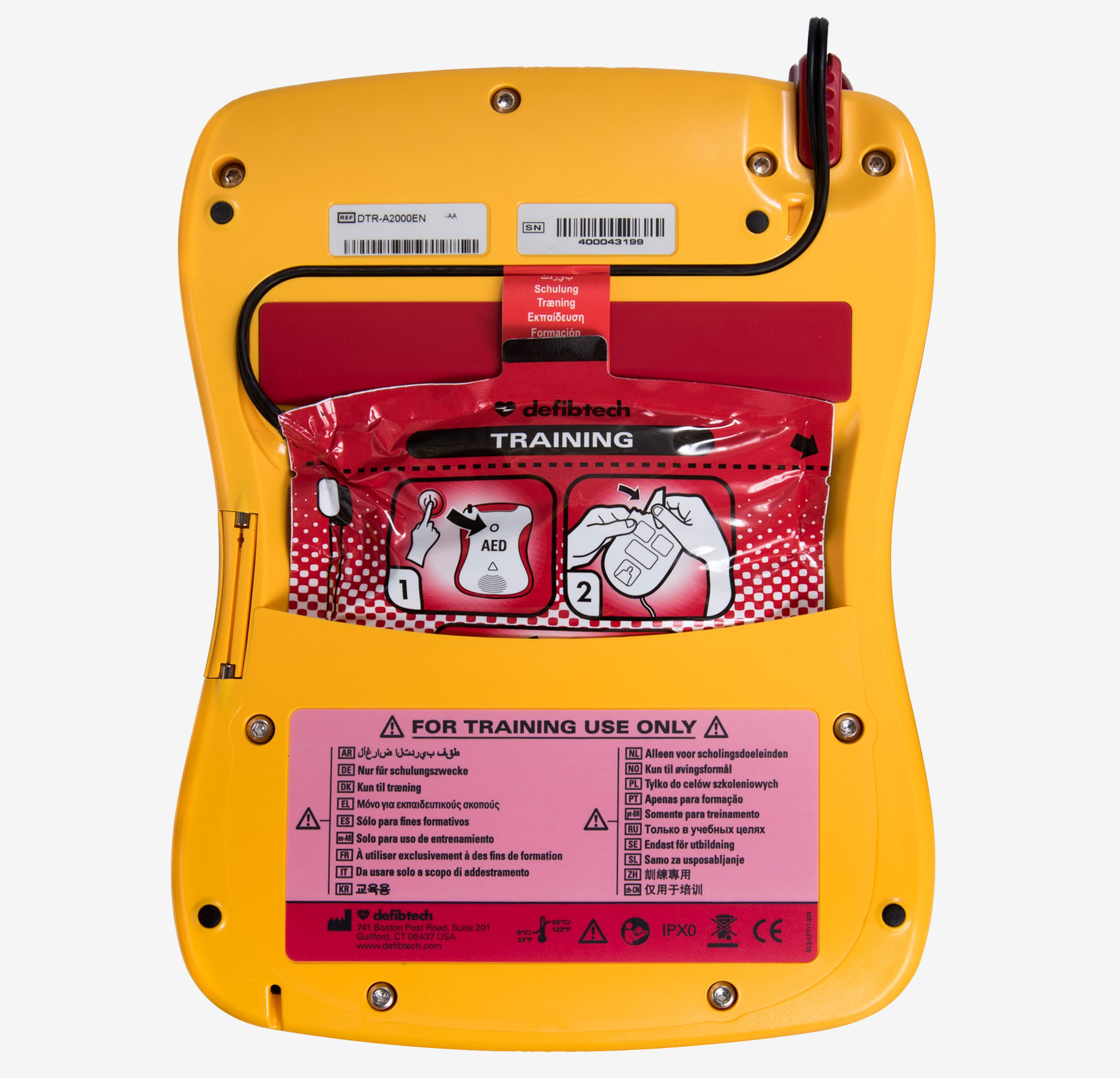 Trainer View AED Back